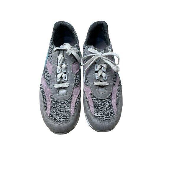 SAS Tour Mesh Lux Cinder Gray Pink Suede Walking Shoes Tripad Comfort Women 8.5 - Picture 2 of 9